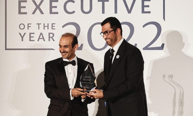H.E. Saad Sherida Al-kaabi Receives the Energy Intelligence “Energy Executive of the Year” Award