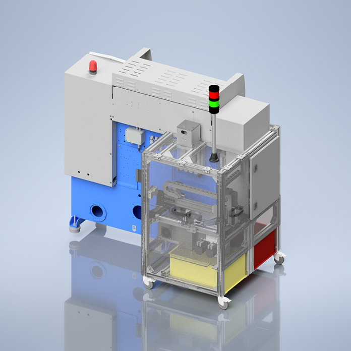 Fakuma 2023: Reduction of the Cycle Time on the BOY XS E by Means of the Igus Sprue Separator.
